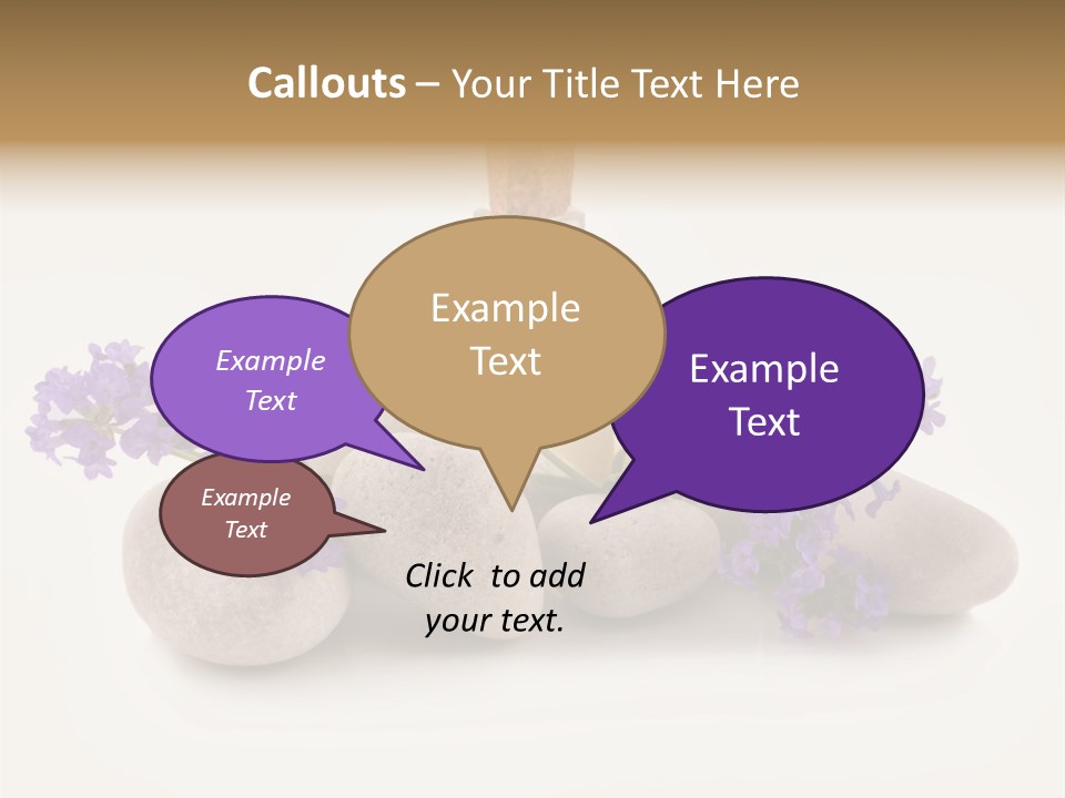 Closeup Beauty Object PowerPoint Template