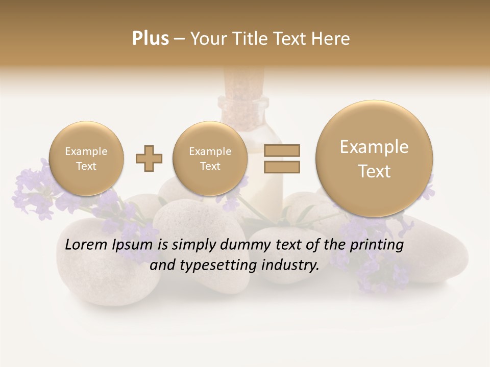 Closeup Beauty Object PowerPoint Template