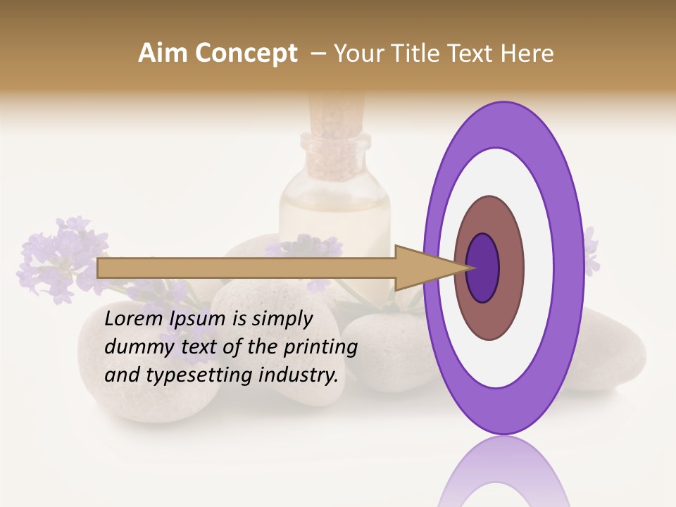 Closeup Beauty Object PowerPoint Template