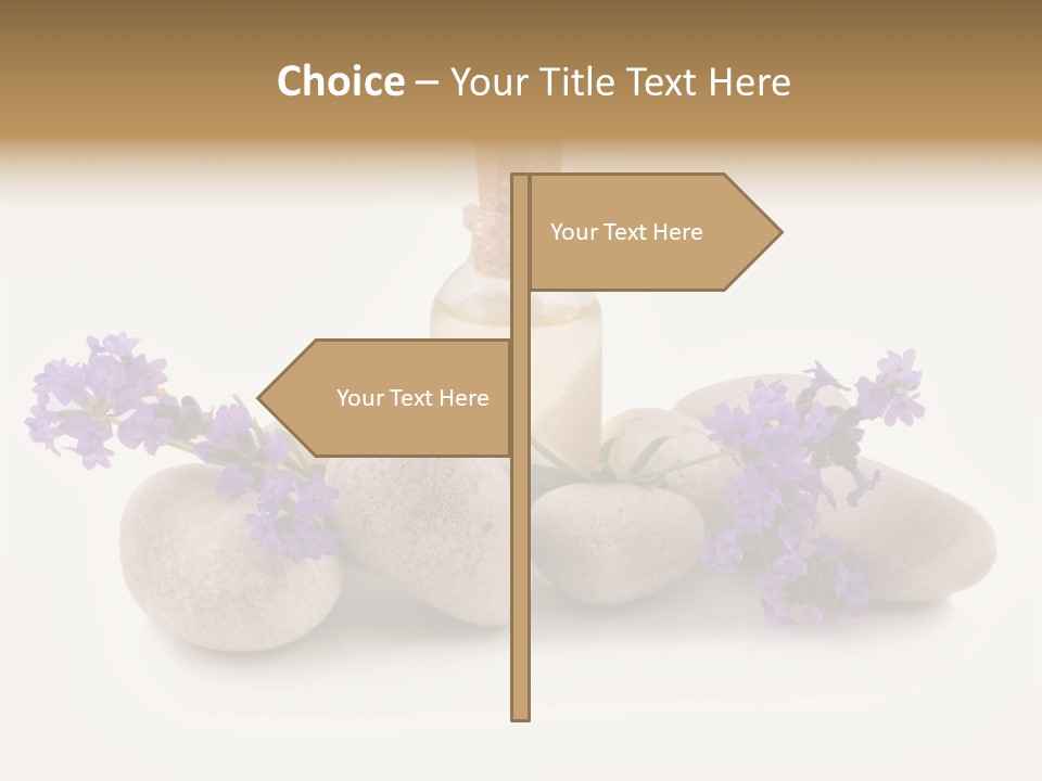 Closeup Beauty Object PowerPoint Template