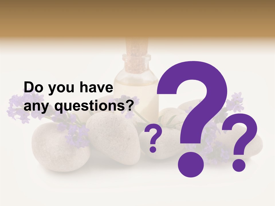 Closeup Beauty Object PowerPoint Template