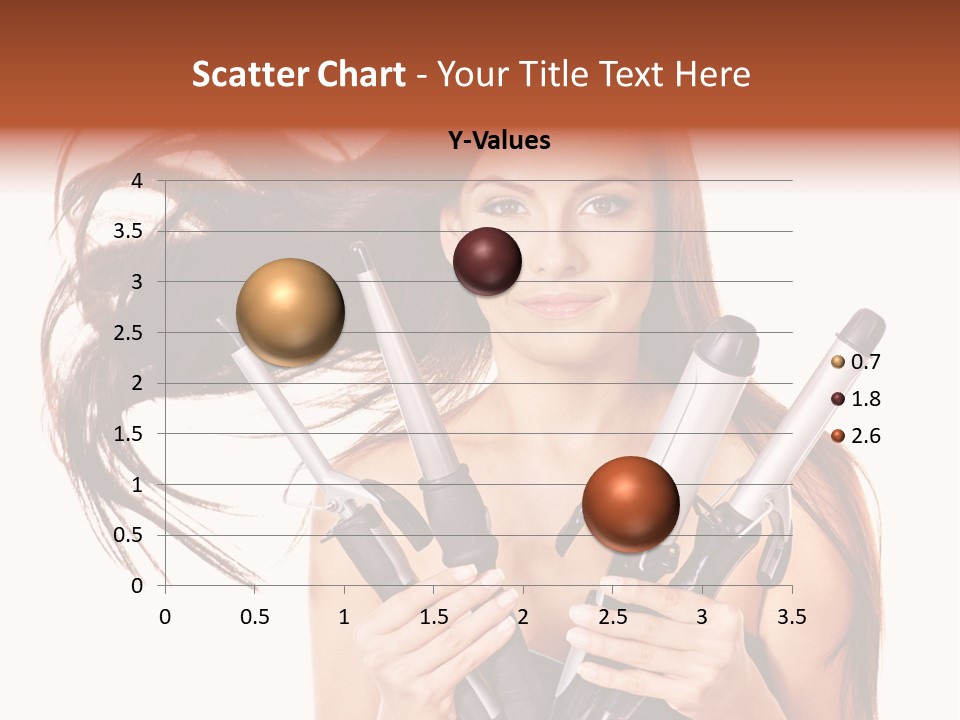 Styling Hair Hairdresser PowerPoint Template