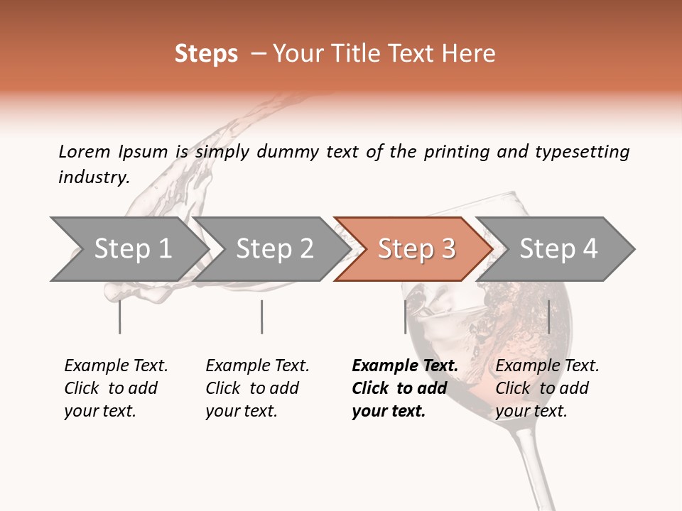 Flow Celebrate Romantic PowerPoint Template