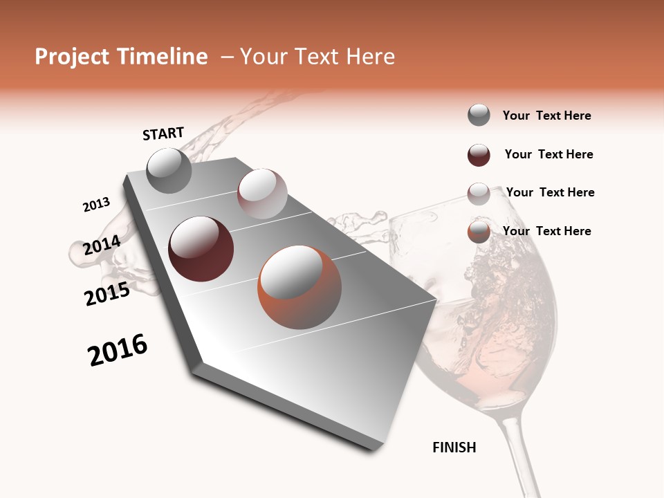 Flow Celebrate Romantic PowerPoint Template