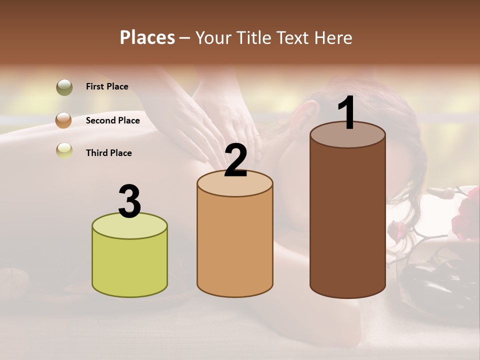 Beauty Green Treatment PowerPoint Template