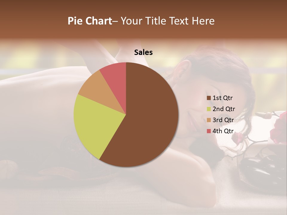 Beauty Green Treatment PowerPoint Template