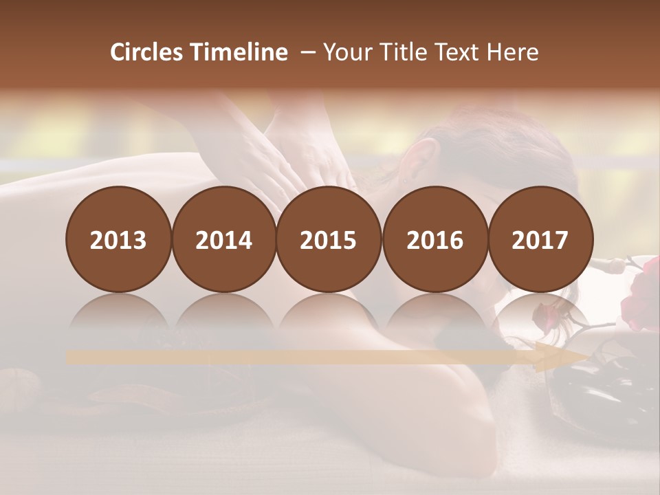 Beauty Green Treatment PowerPoint Template