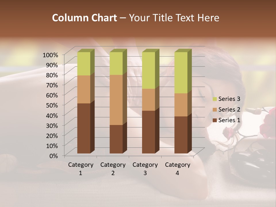 Beauty Green Treatment PowerPoint Template