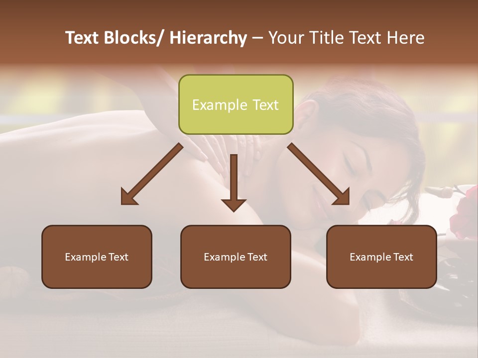 Beauty Green Treatment PowerPoint Template
