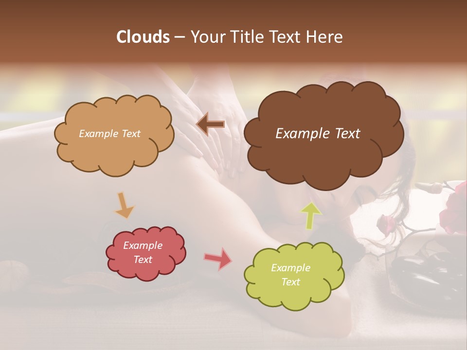 Beauty Green Treatment PowerPoint Template