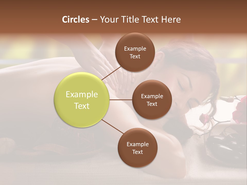 Beauty Green Treatment PowerPoint Template