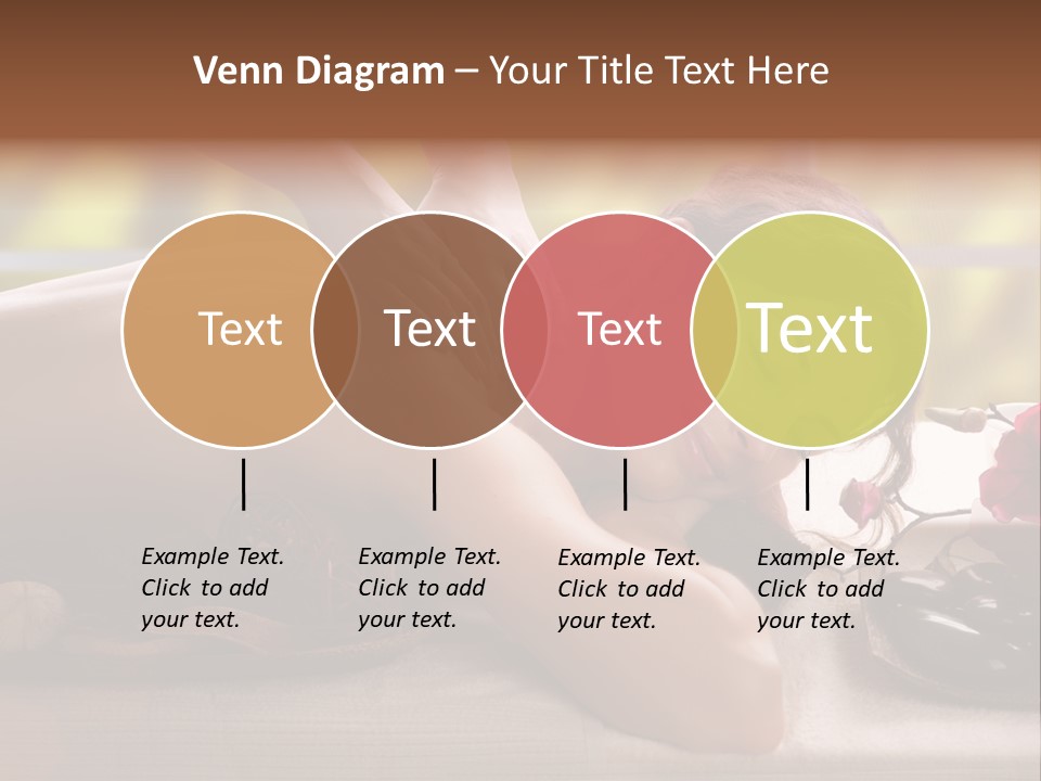 Beauty Green Treatment PowerPoint Template