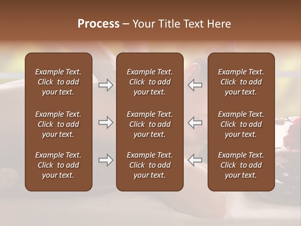 Beauty Green Treatment PowerPoint Template