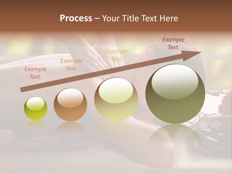 Beauty Green Treatment PowerPoint Template