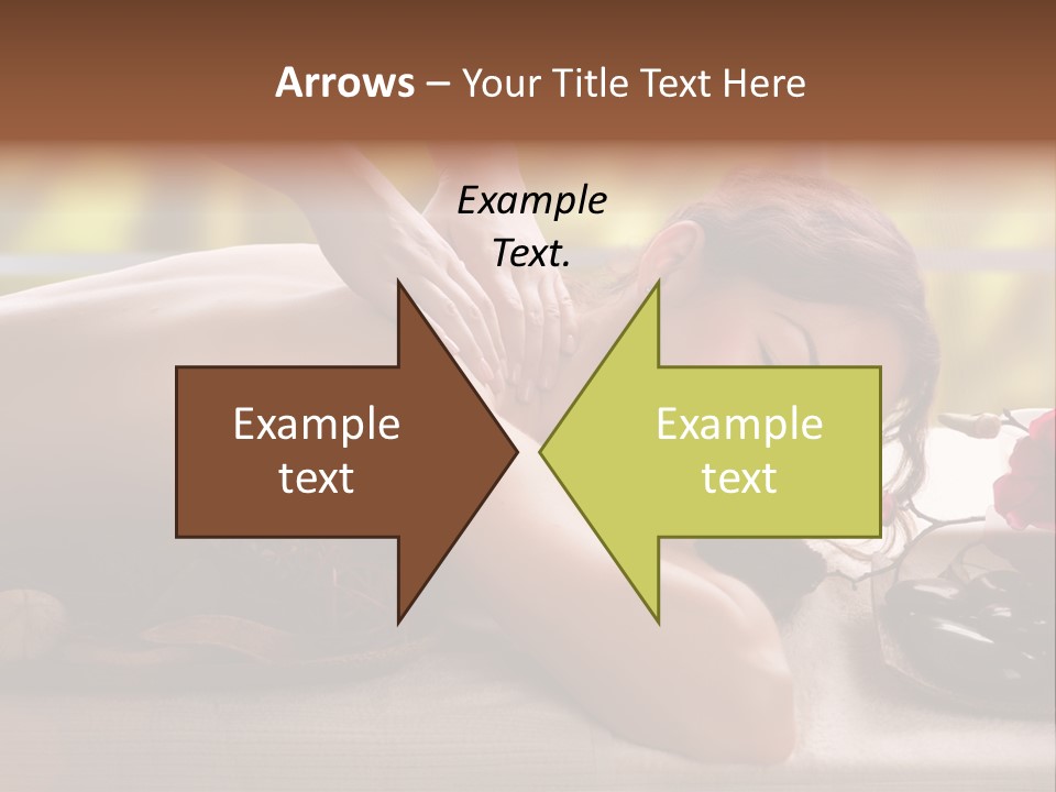 Beauty Green Treatment PowerPoint Template