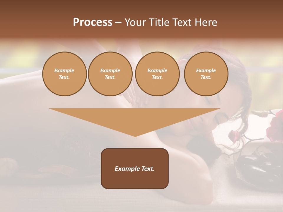 Beauty Green Treatment PowerPoint Template