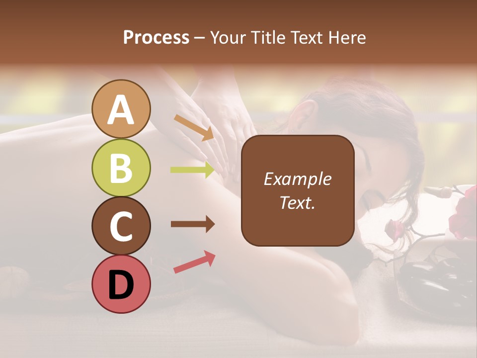 Beauty Green Treatment PowerPoint Template