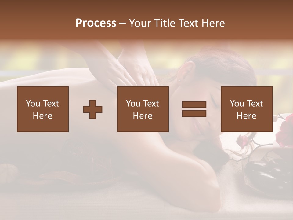 Beauty Green Treatment PowerPoint Template
