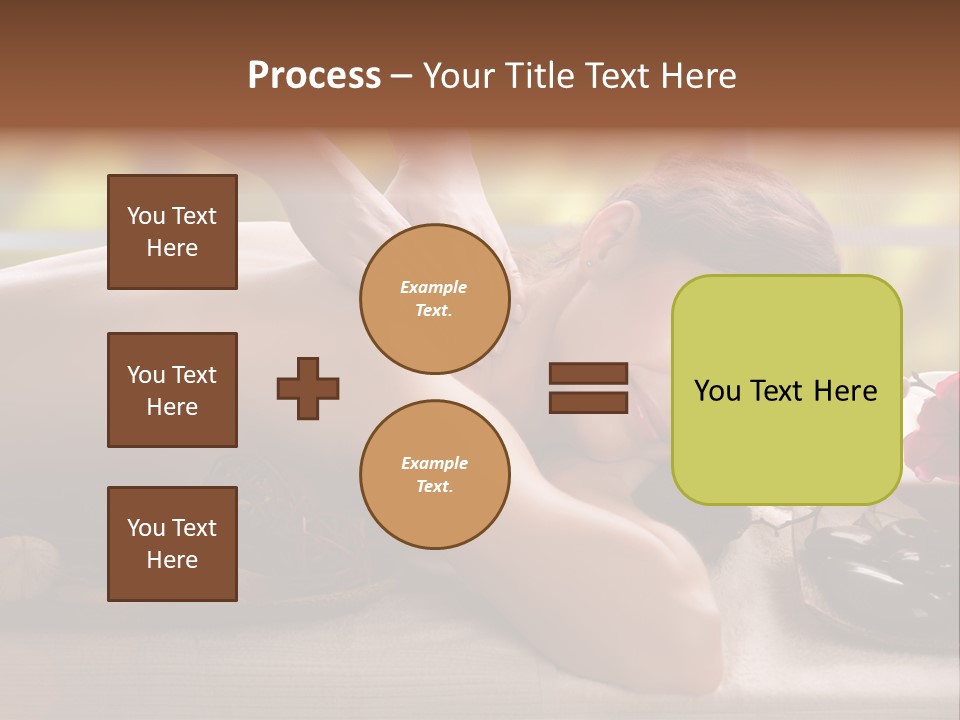 Beauty Green Treatment PowerPoint Template