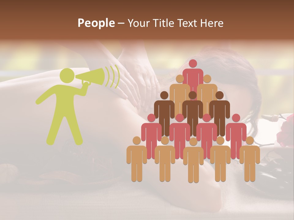 Beauty Green Treatment PowerPoint Template