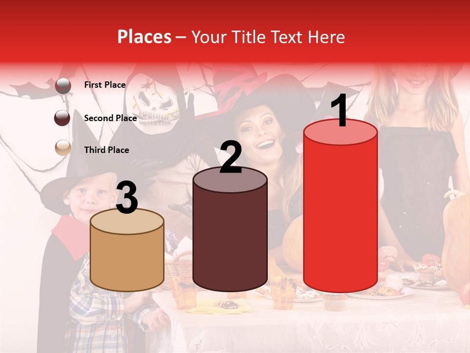 Bat Kid Autumn PowerPoint Template