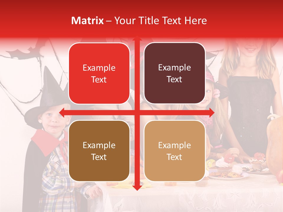 Bat Kid Autumn PowerPoint Template