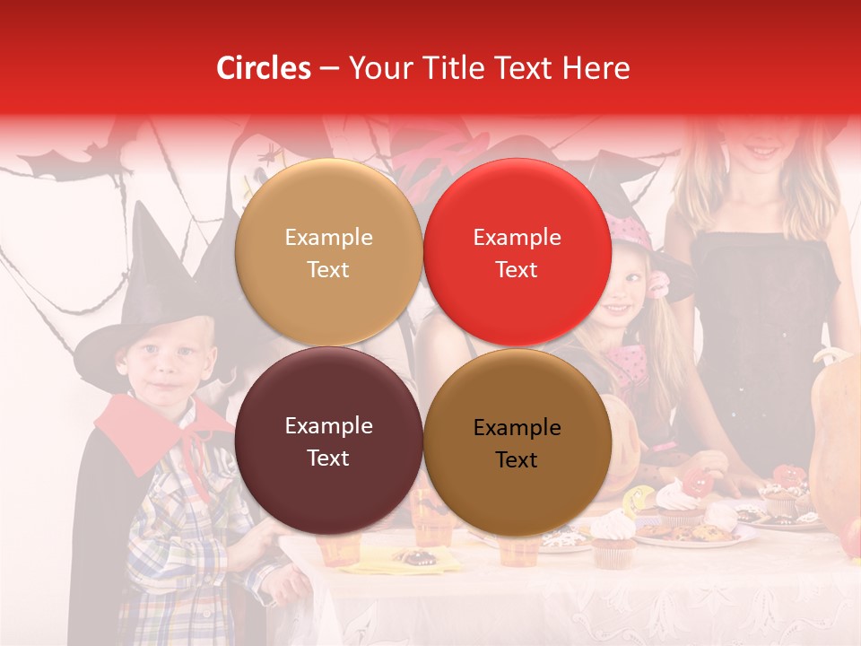 Bat Kid Autumn PowerPoint Template