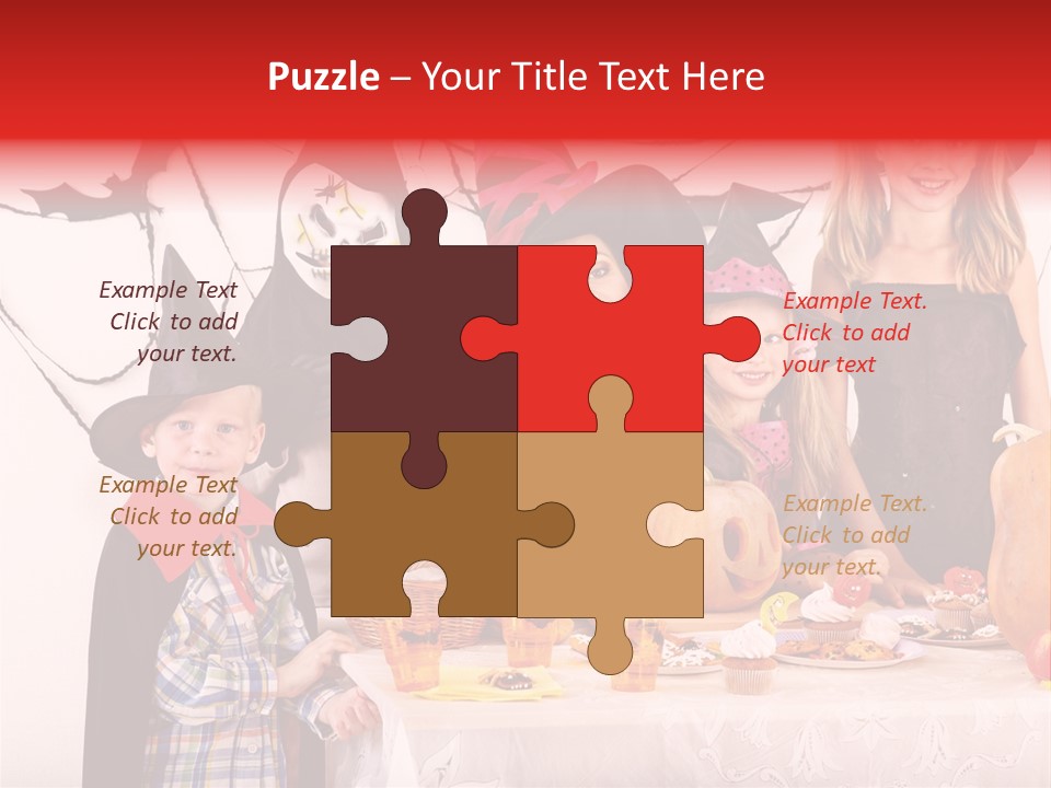 Bat Kid Autumn PowerPoint Template