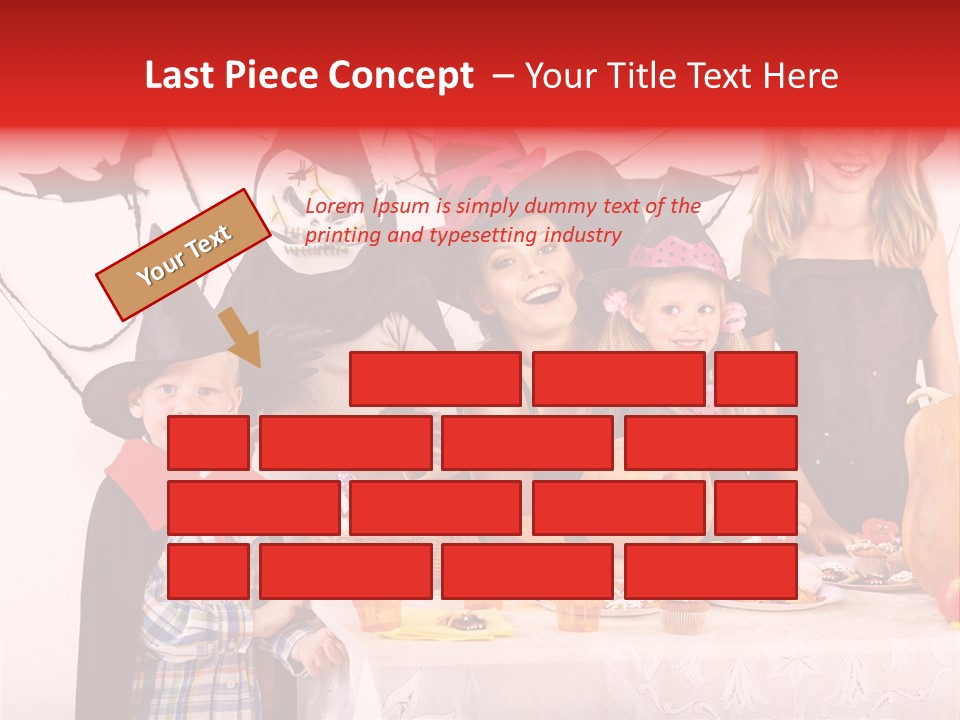 Bat Kid Autumn PowerPoint Template