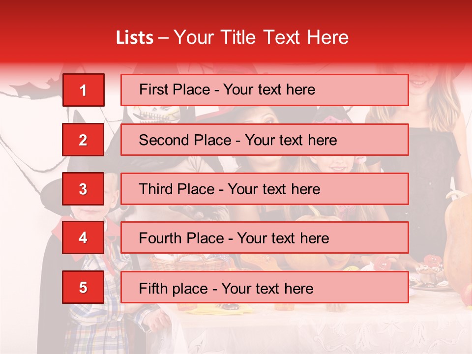 Bat Kid Autumn PowerPoint Template