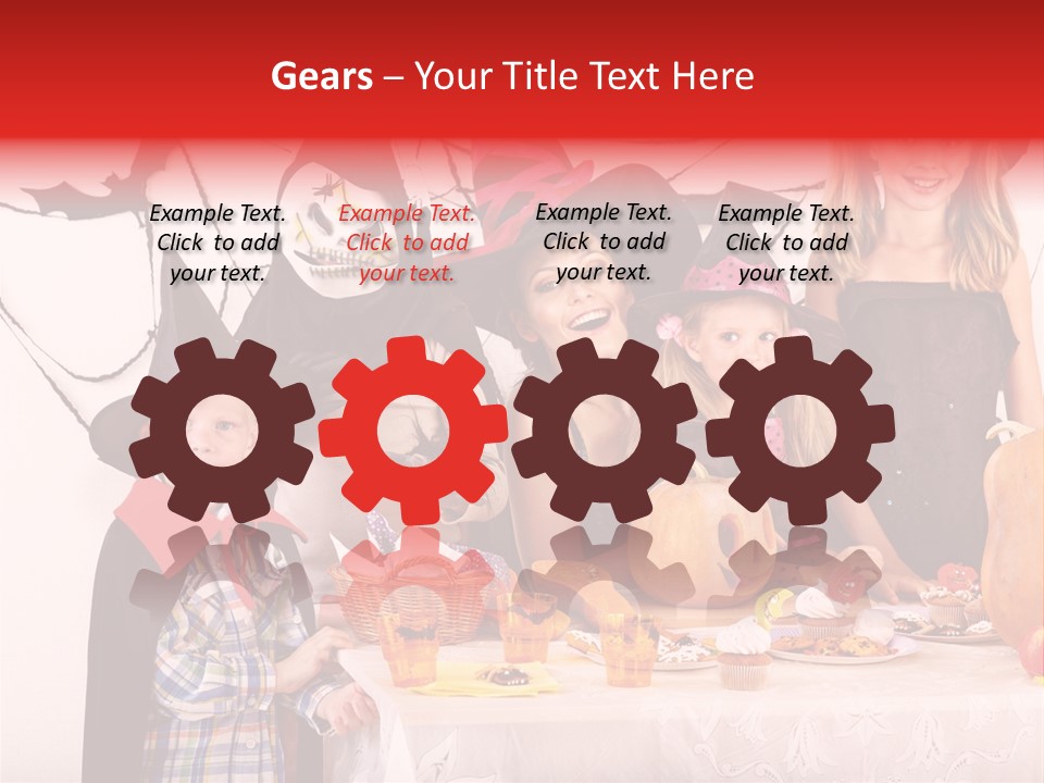 Bat Kid Autumn PowerPoint Template