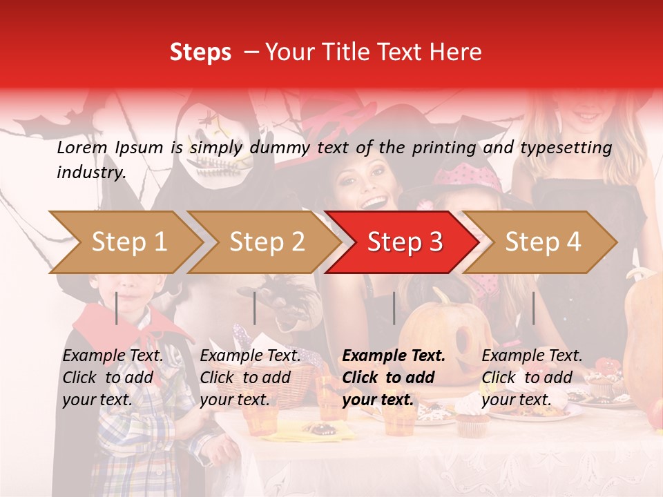 Bat Kid Autumn PowerPoint Template