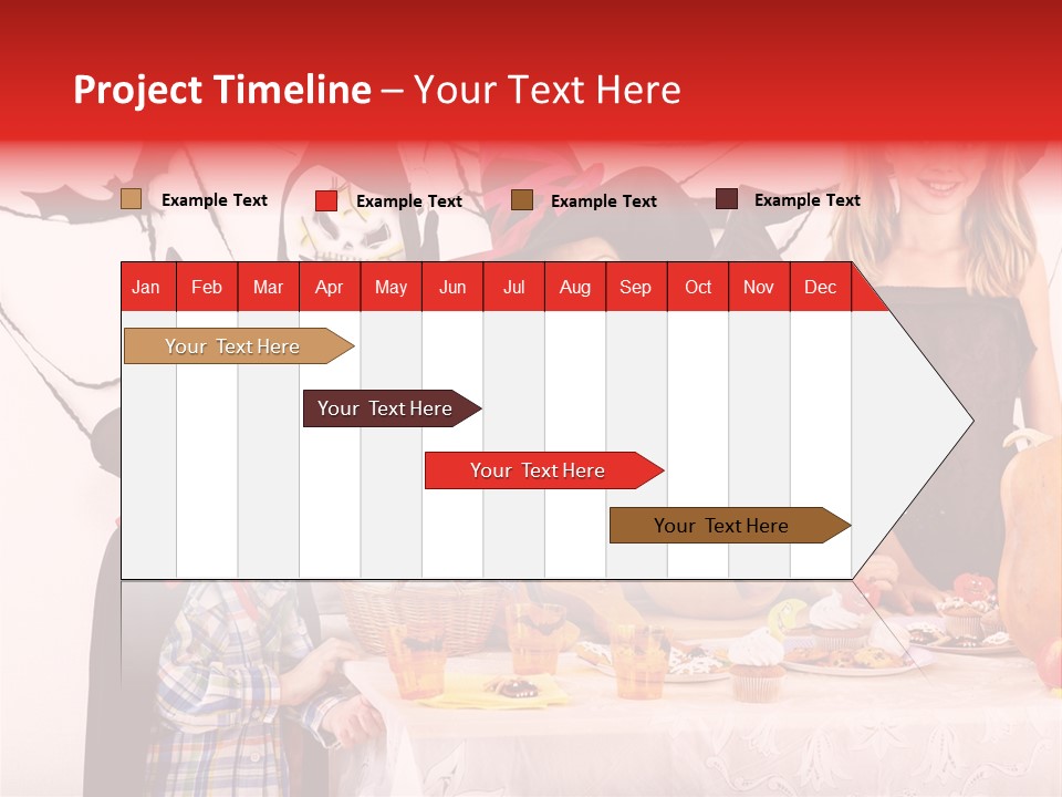 Bat Kid Autumn PowerPoint Template