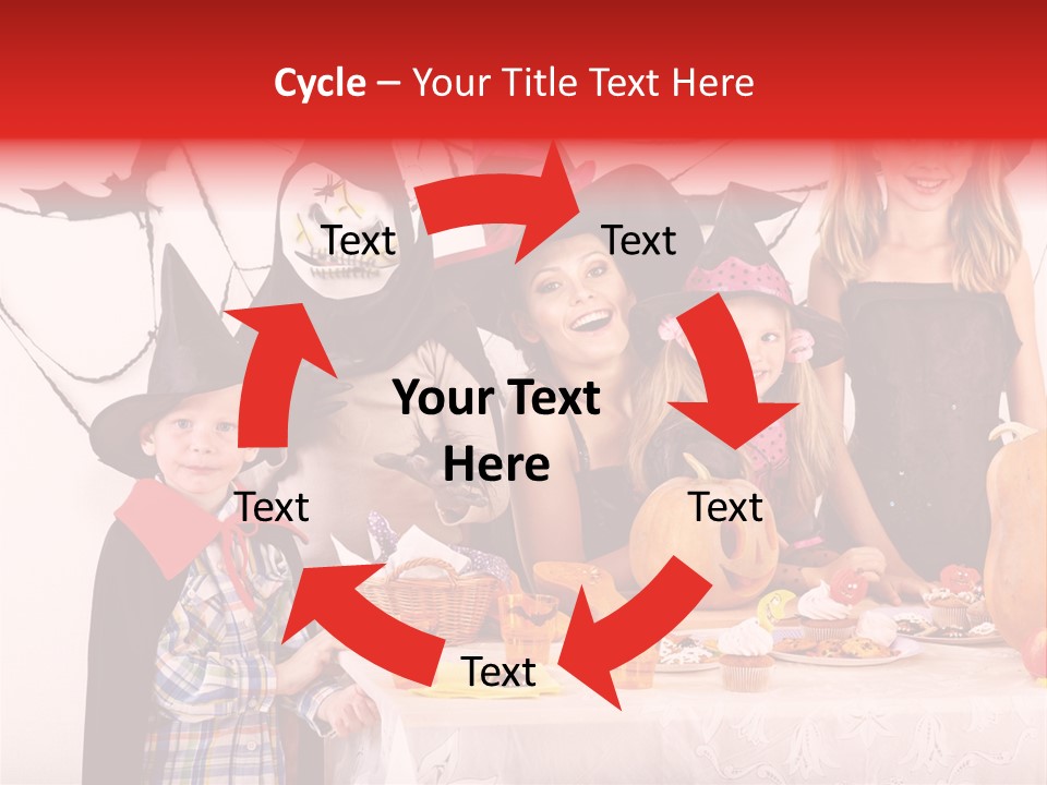 Bat Kid Autumn PowerPoint Template