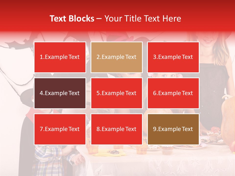 Bat Kid Autumn PowerPoint Template