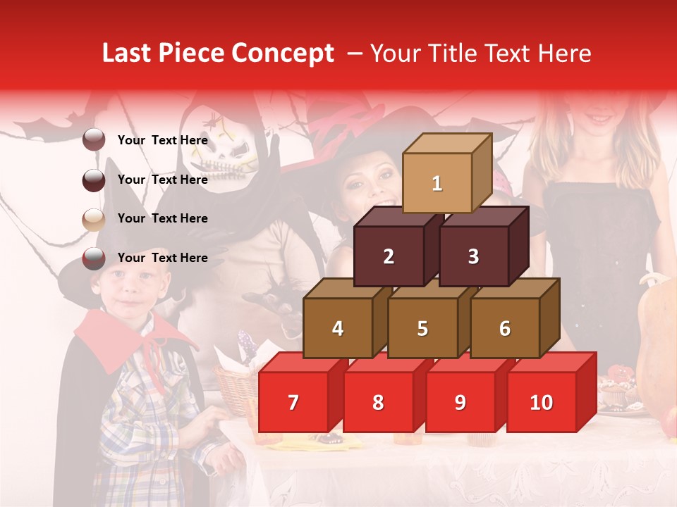 Bat Kid Autumn PowerPoint Template