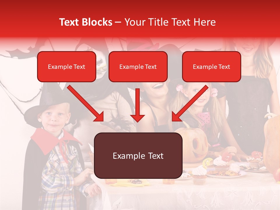 Bat Kid Autumn PowerPoint Template