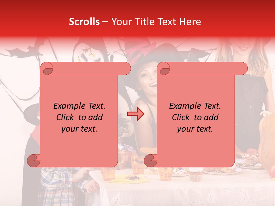 Bat Kid Autumn PowerPoint Template