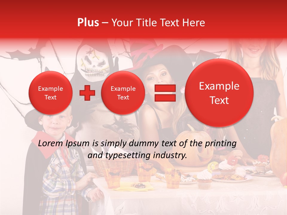 Bat Kid Autumn PowerPoint Template