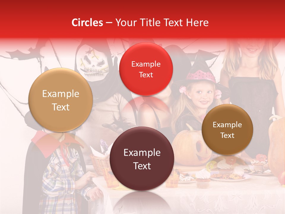 Bat Kid Autumn PowerPoint Template