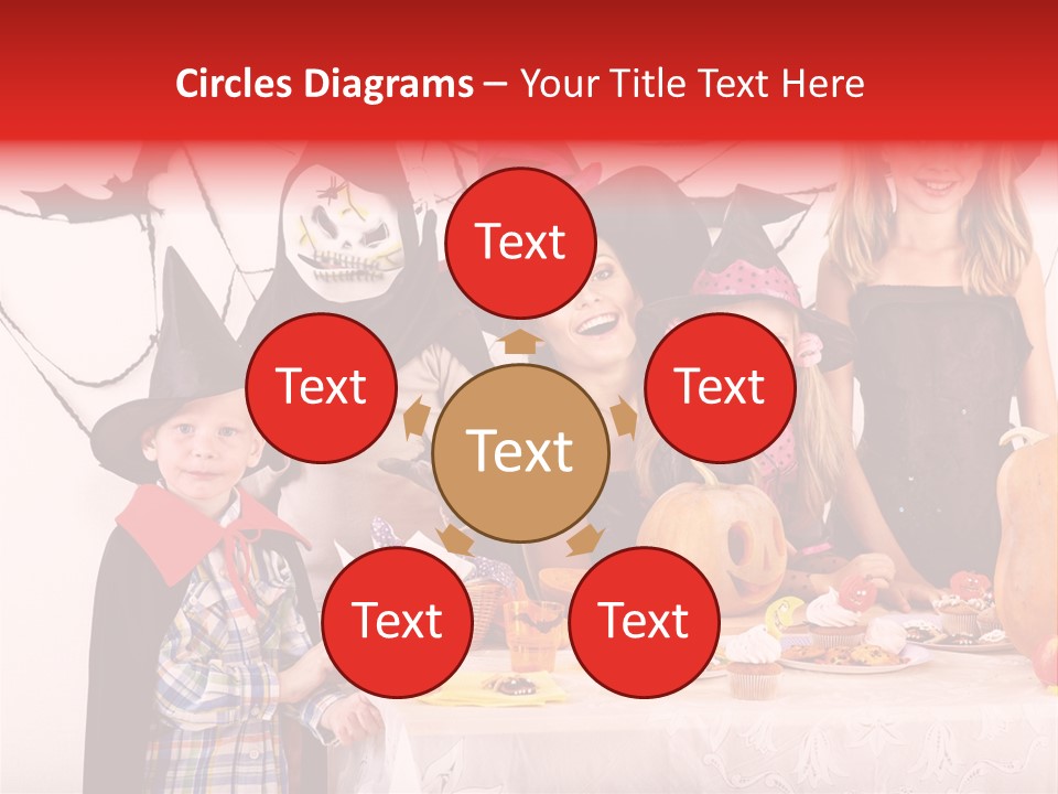 Bat Kid Autumn PowerPoint Template