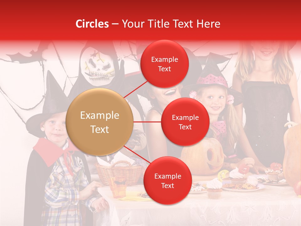 Bat Kid Autumn PowerPoint Template