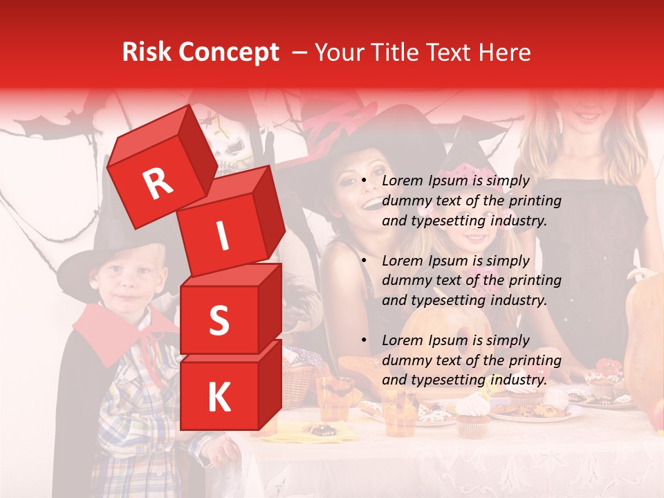 Bat Kid Autumn PowerPoint Template