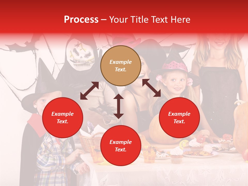 Bat Kid Autumn PowerPoint Template