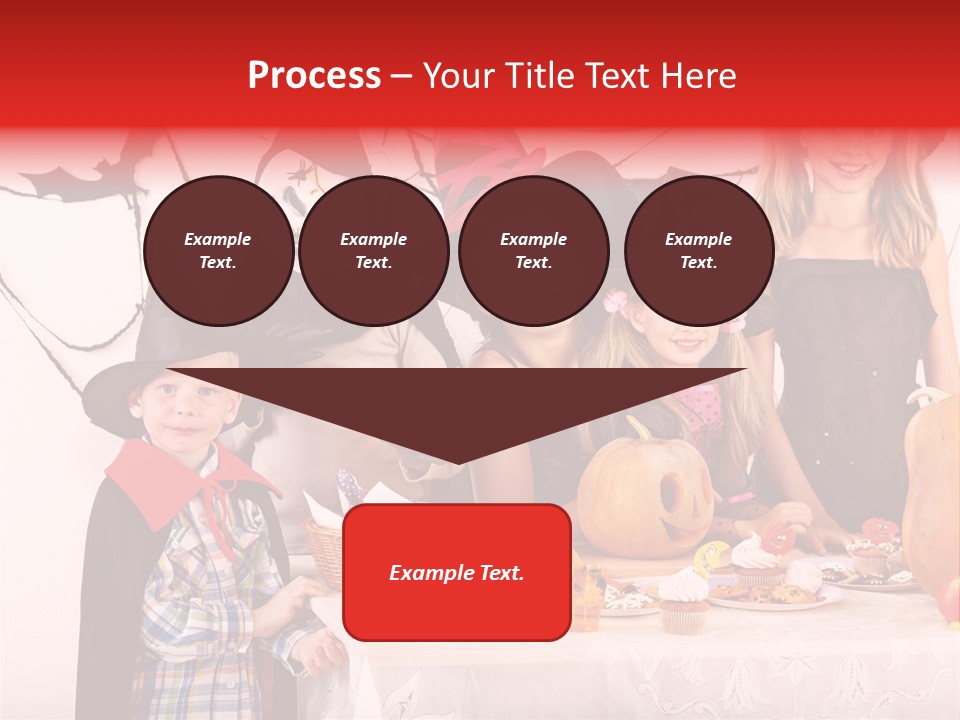 Bat Kid Autumn PowerPoint Template