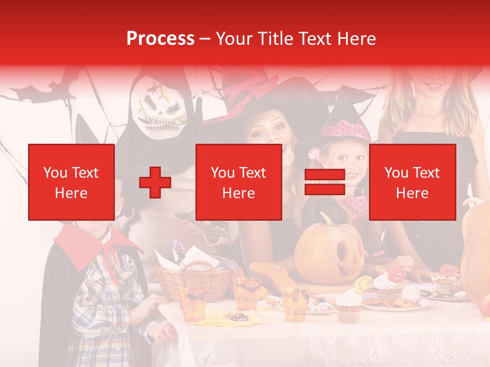 Bat Kid Autumn PowerPoint Template