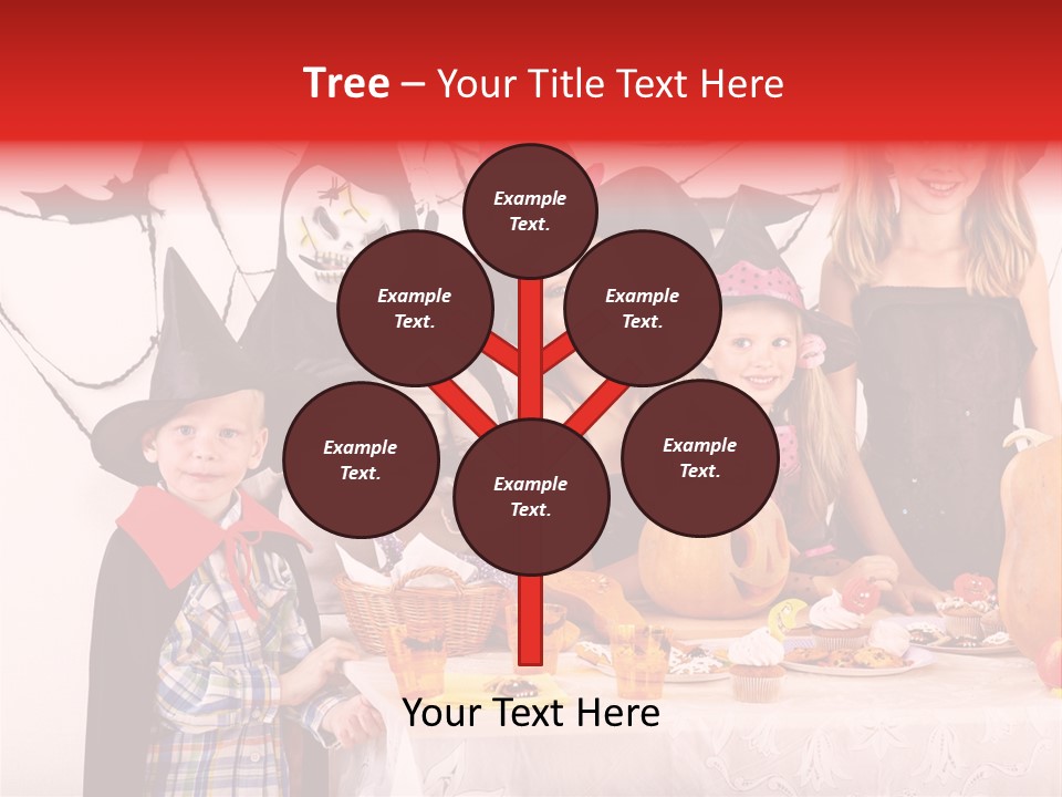 Bat Kid Autumn PowerPoint Template