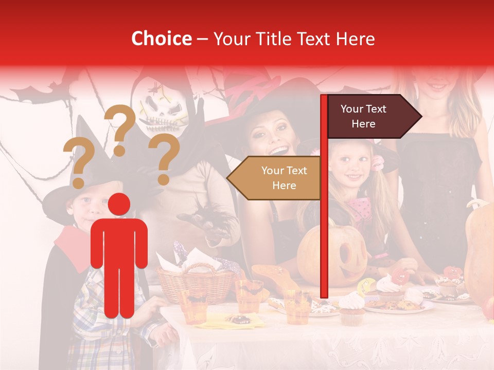 Bat Kid Autumn PowerPoint Template