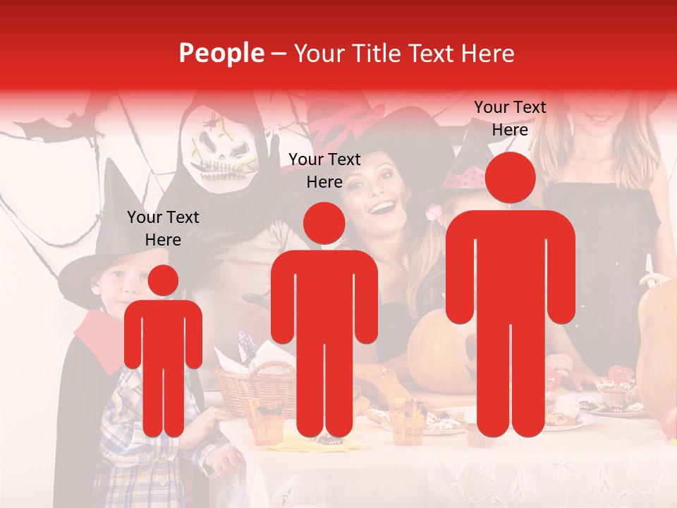 Bat Kid Autumn PowerPoint Template