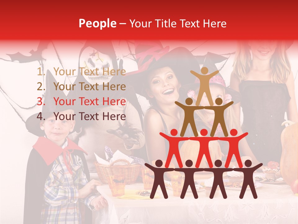 Bat Kid Autumn PowerPoint Template